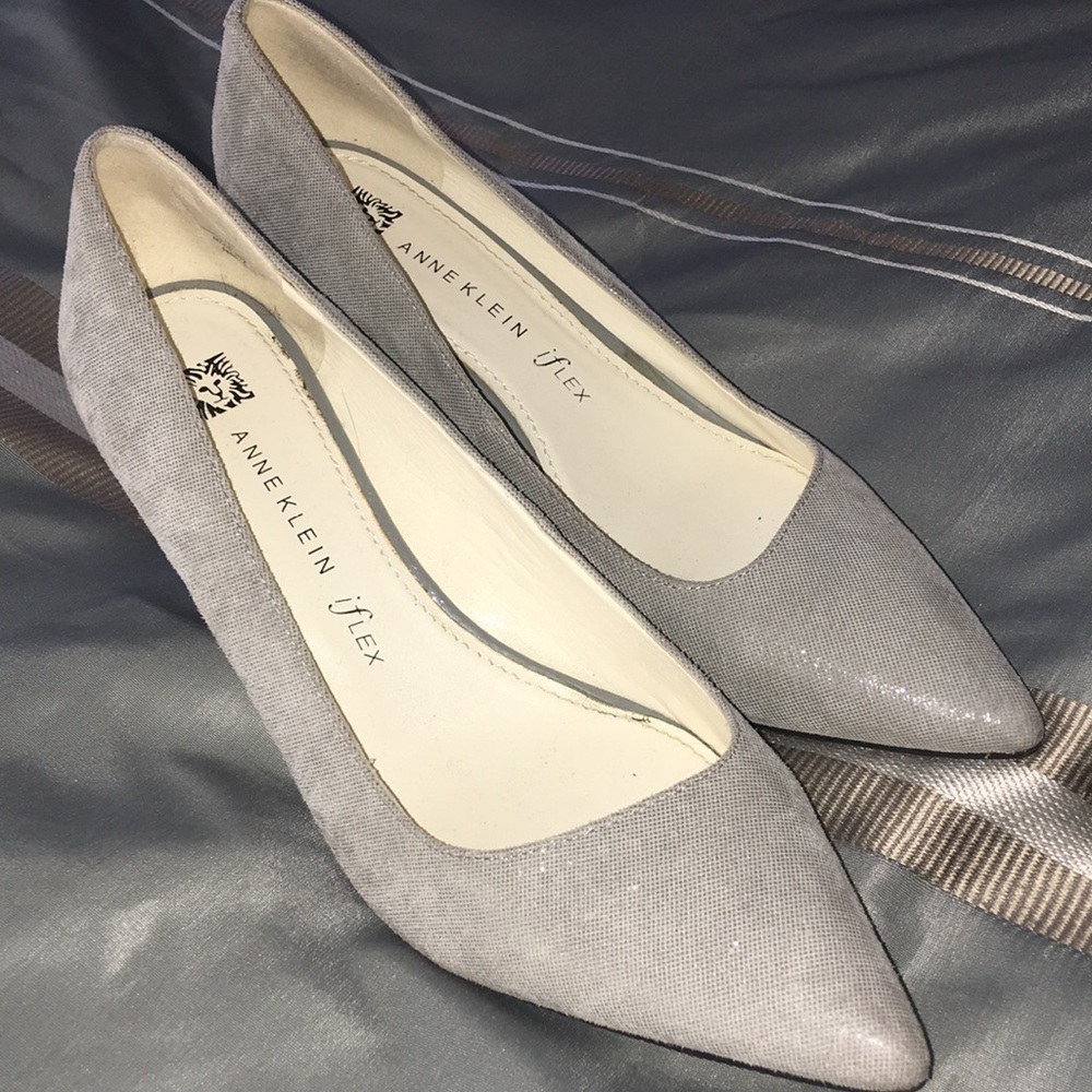 Silver heels